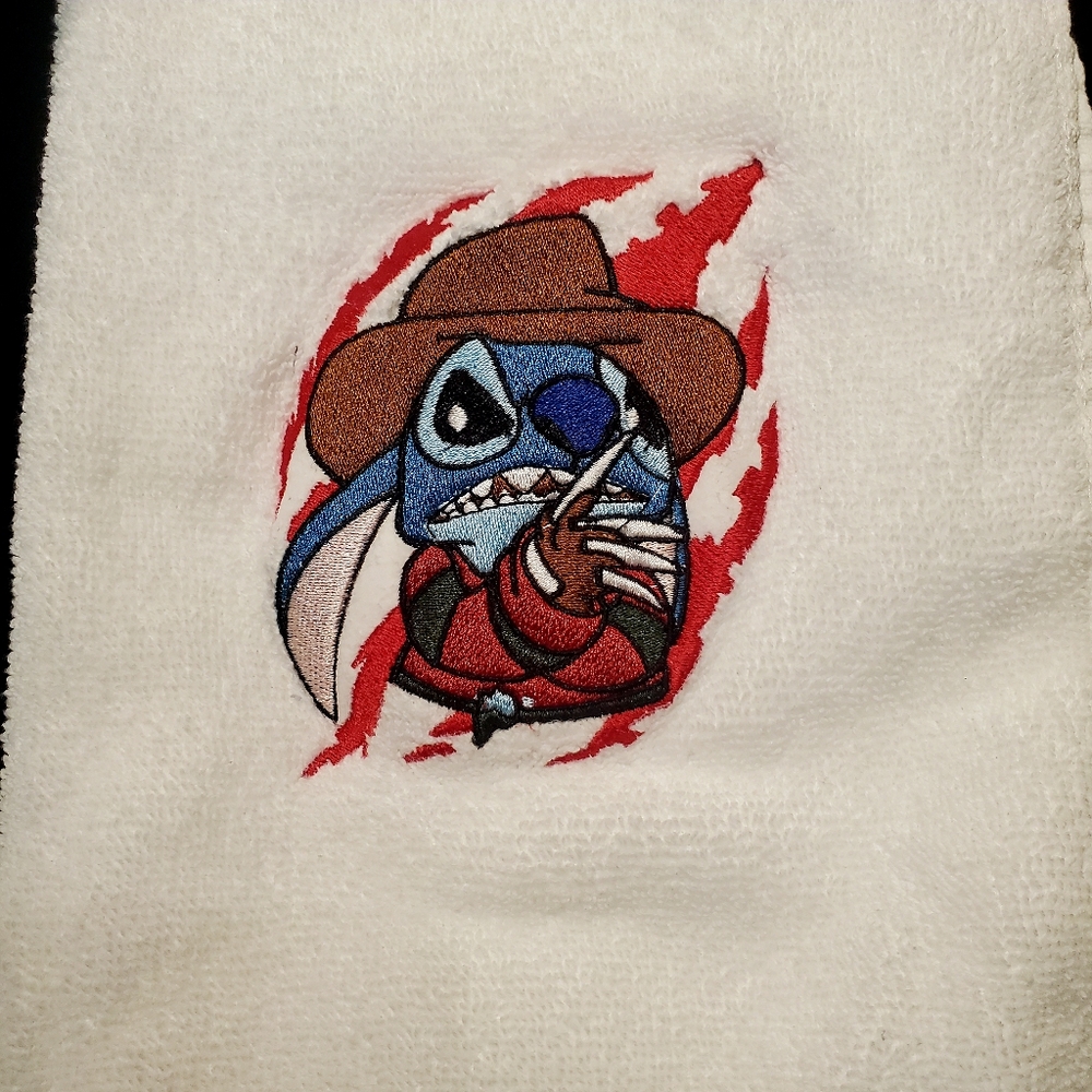 Embroidered hand towels